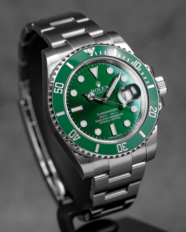 SUBMARINER DATE 40MM 'HULK' (2015)