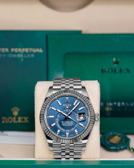 SKY-DWELLER BLUE JUBILEE (2021)