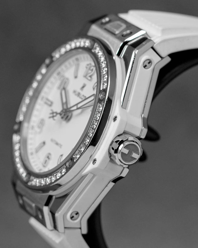 BIG BANG ONE CLICK 39MM STEEL WHITE DIAMONDS (WATCH ONLY)