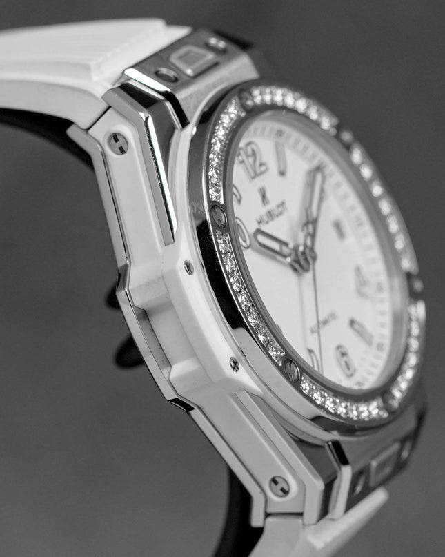 BIG BANG ONE CLICK 39MM STEEL WHITE DIAMONDS (WATCH ONLY)
