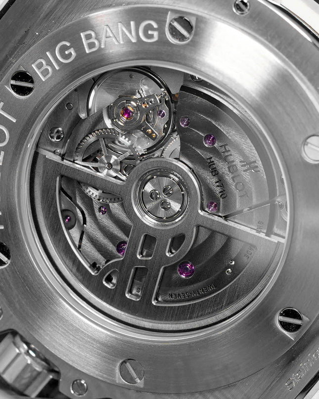 BIG BANG ONE CLICK 39MM STEEL WHITE DIAMONDS (WATCH ONLY)