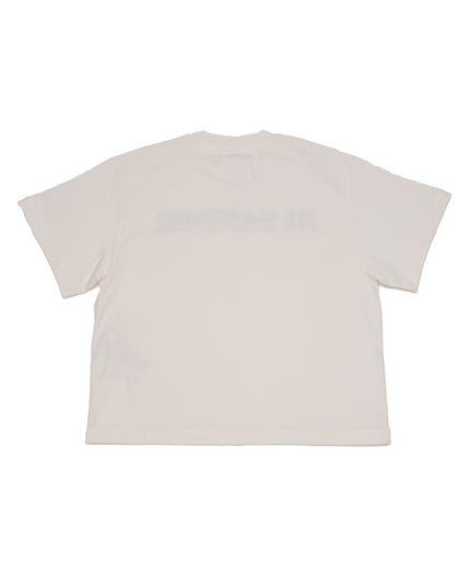 LOGO WHITE T-SHIRT SIZE S