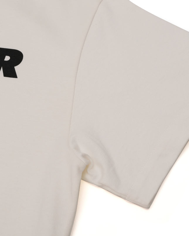 LOGO WHITE T-SHIRT SIZE S