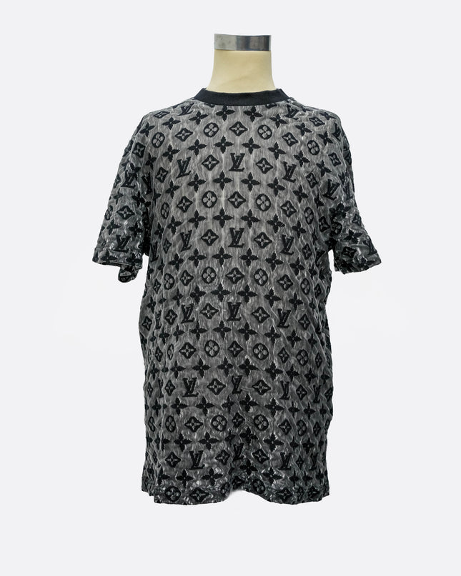 MONOGRAM 22AW T-SHIRT BLACK SIZE L