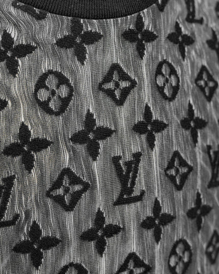MONOGRAM 22AW T-SHIRT BLACK SIZE L