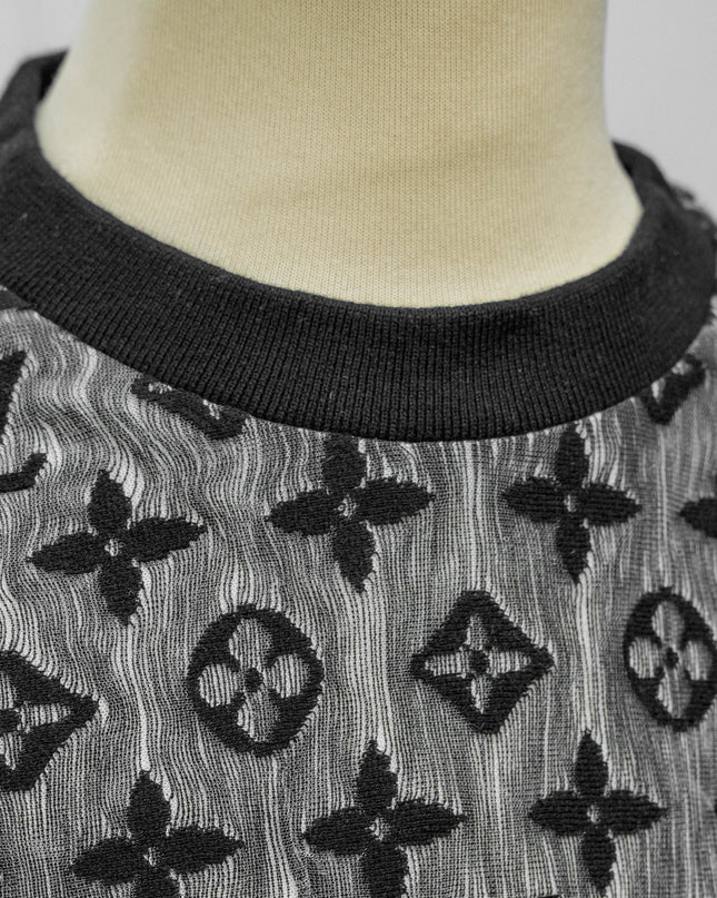 MONOGRAM 22AW T-SHIRT BLACK SIZE L