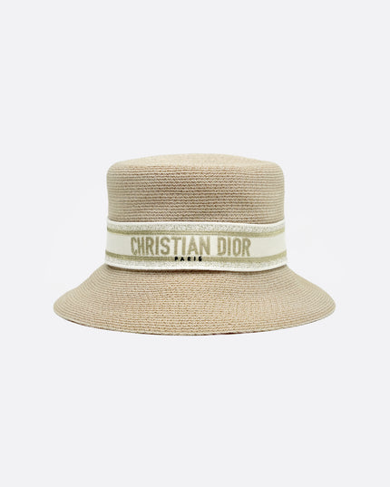 DIORESORT STRAW HAT BEIGE/GOLD