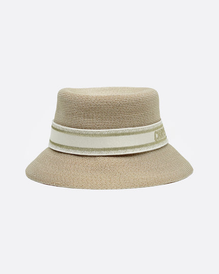 DIORESORT STRAW HAT BEIGE/GOLD