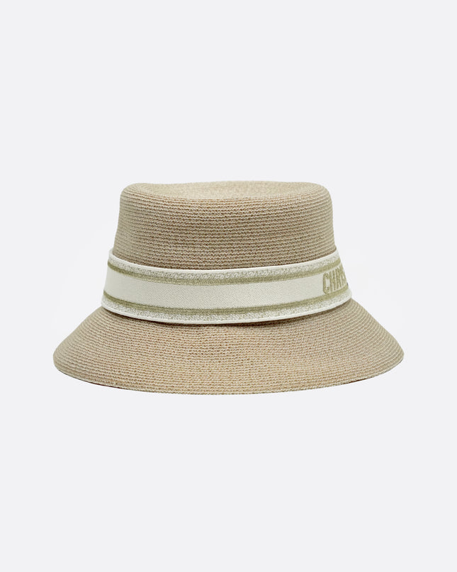 DIORESORT STRAW HAT BEIGE/GOLD