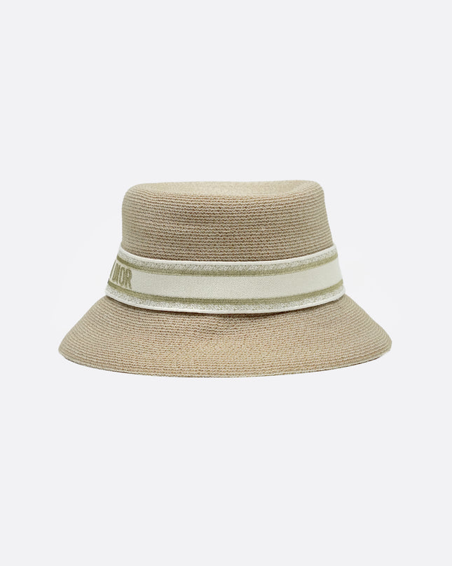 DIORESORT STRAW HAT BEIGE/GOLD