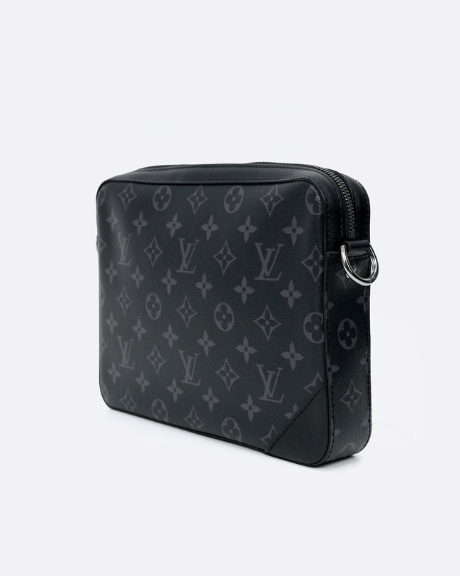 MONOGRAM ECLIPSE TRIO MESSENGER BLACK