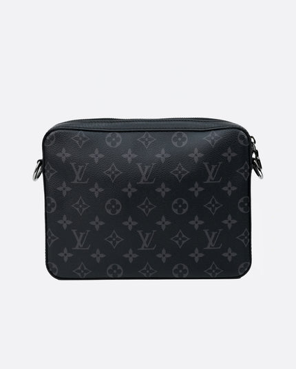 MONOGRAM ECLIPSE TRIO MESSENGER BLACK