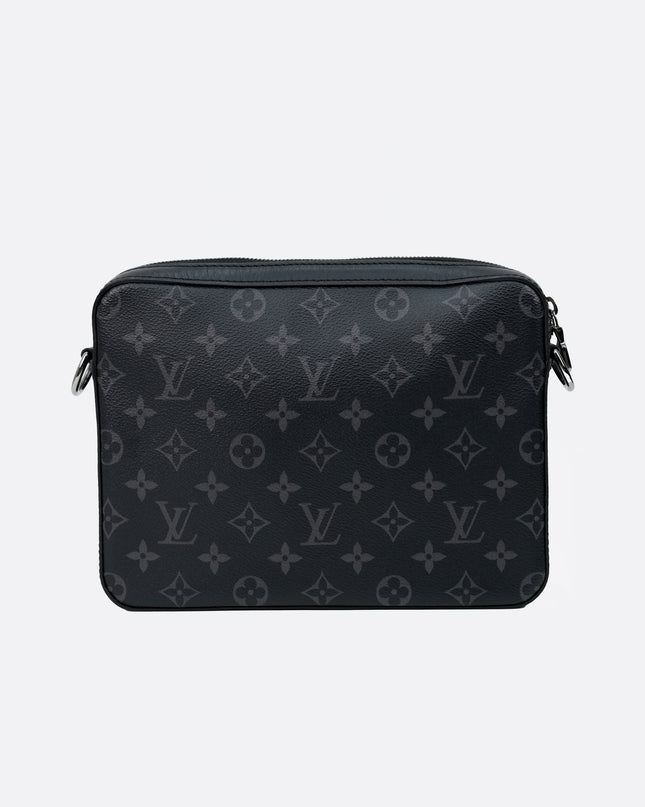 MONOGRAM ECLIPSE TRIO MESSENGER BLACK