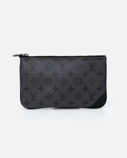 MONOGRAM ECLIPSE TRIO MESSENGER BLACK