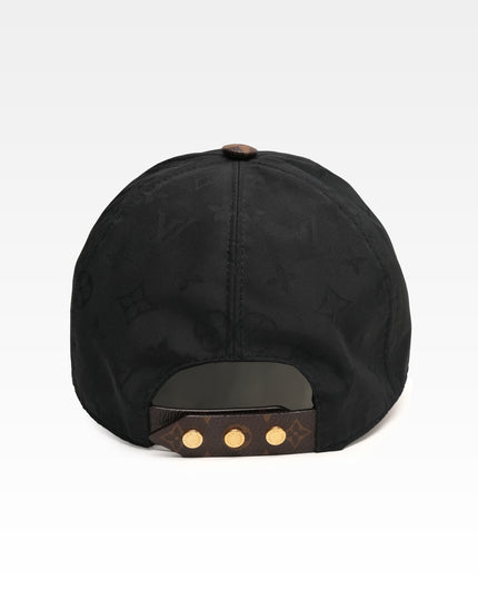 CAP LV GET READY SILK POLYESTER BLACK X BROWN