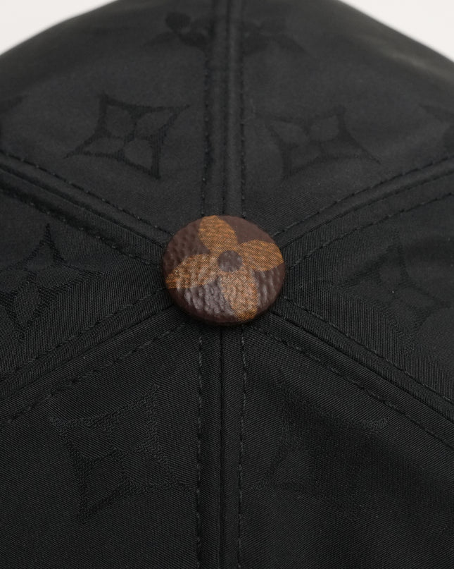CAP LV GET READY SILK POLYESTER BLACK X BROWN
