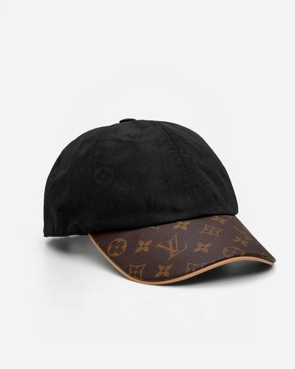 GET READY CAP BLACK × BROWN - SIZE L