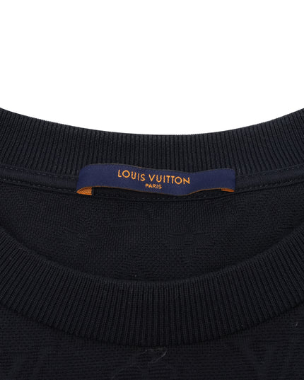MONOGRAM POCKET T-SHIRT NAVY SIZE L