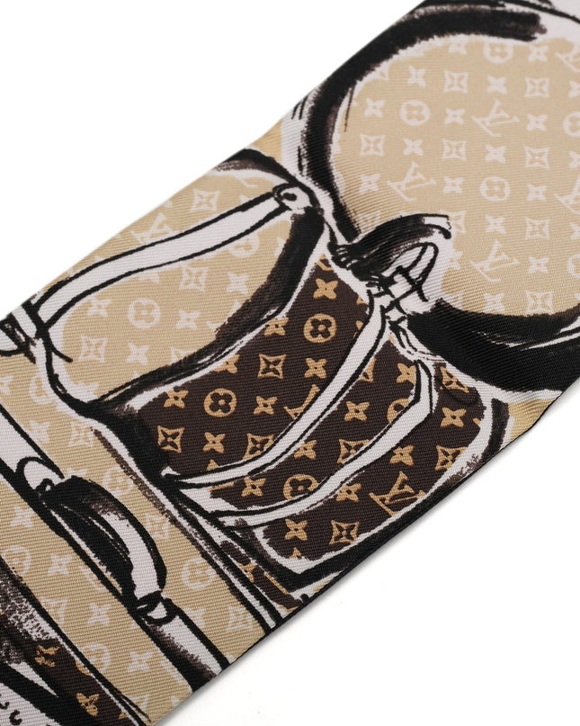 SILK MONOGRAM TRUNKS BANDEAU