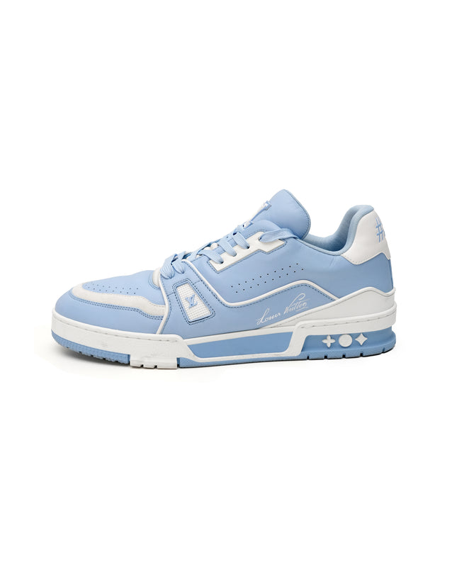 TRAINER LINE 22 MEN BLUE X WHITE SIZE 8.5