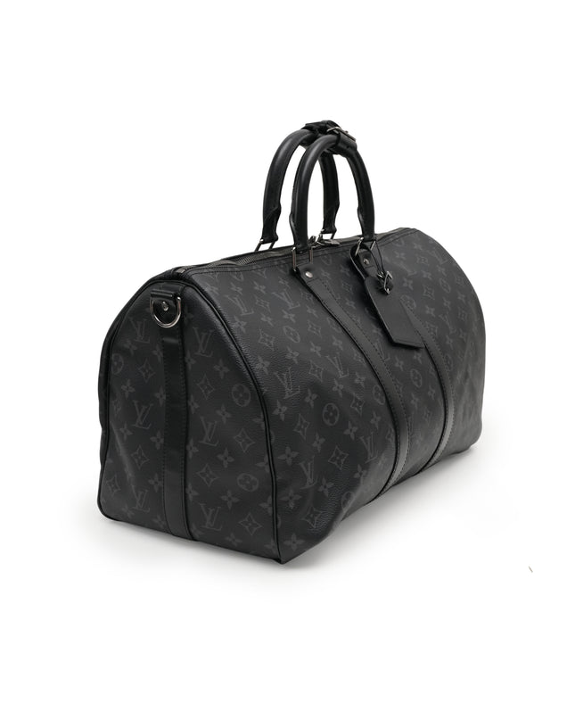 KEEPALL BANDOULIERE 45 MONOGRAM ECLIPSE