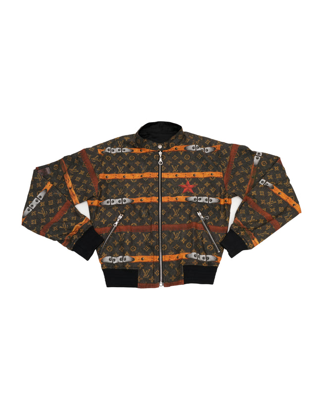 LV Turnk Zip-Up Monogram Reversible