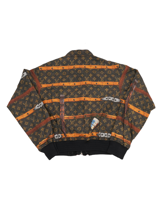 LV Turnk Zip-Up Monogram Reversible