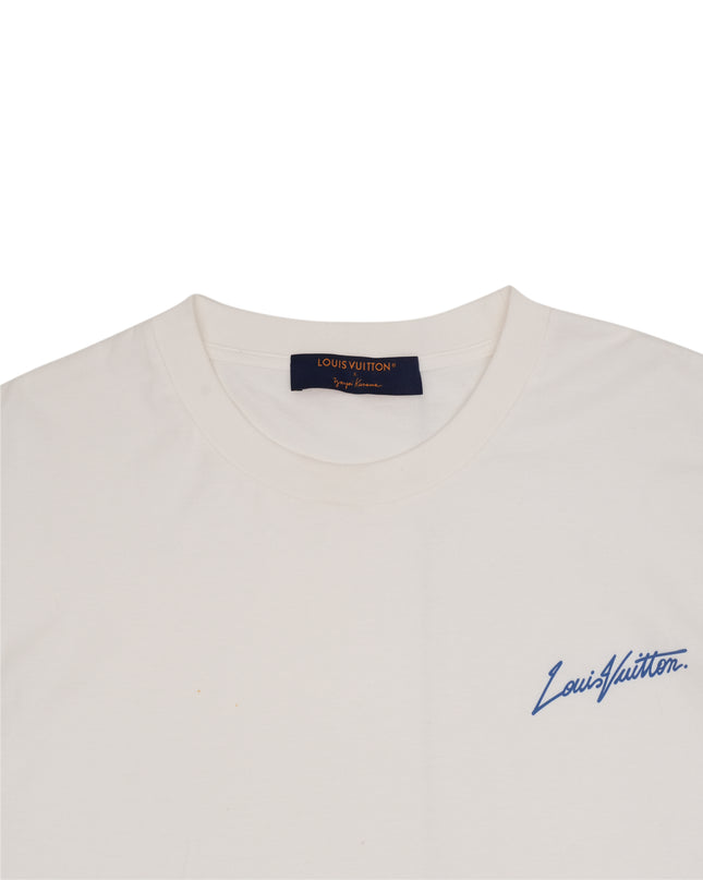 YAYOI KUSAMA 23AW WHITE T-SHIRT SIZE L