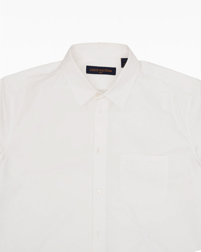 FRONT & BACK LOGO WHITE SHIRT 20AW SIZE L