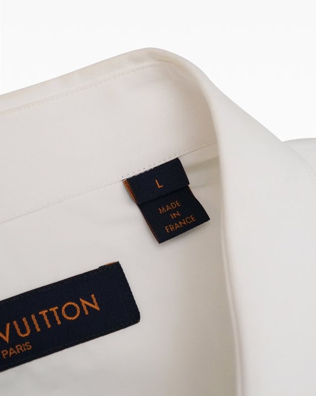 FRONT & BACK LOGO WHITE SHIRT 20AW SIZE L