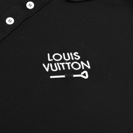23SS SIGNATURE POLO SHIRT BLACK SIZE L