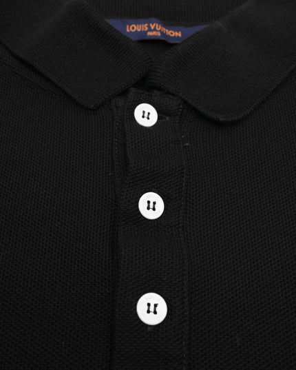 23SS SIGNATURE POLO SHIRT BLACK SIZE L