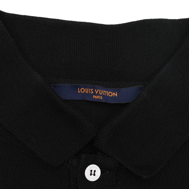 23SS SIGNATURE POLO SHIRT BLACK SIZE L