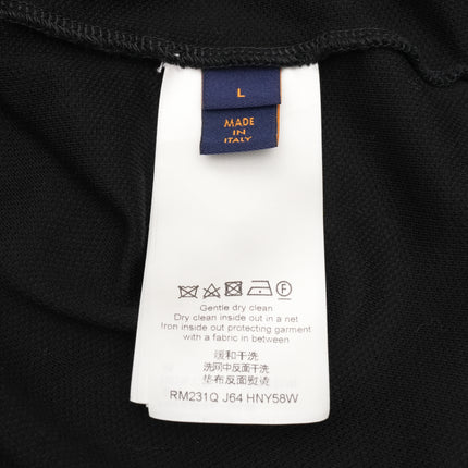 23SS SIGNATURE POLO SHIRT BLACK SIZE L