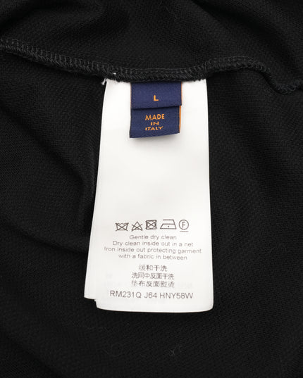 23SS SIGNATURE POLO SHIRT BLACK SIZE L