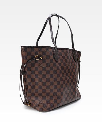 NEVERFULL MM DAMIER EBENE TOTEBAG BROWN