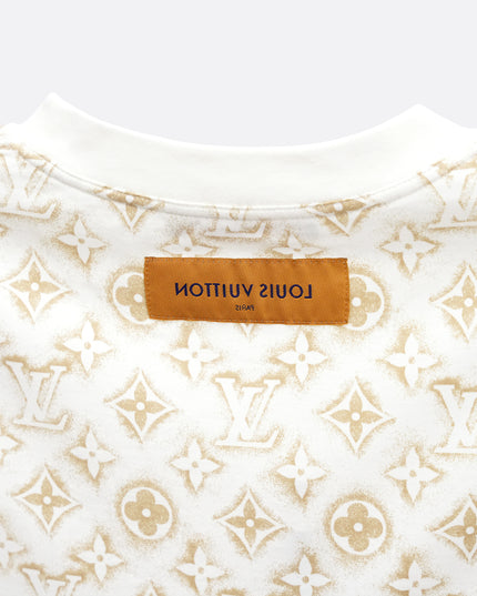 23AW COTTON T-SHIRT WHITE MONOGRAM SIZE M