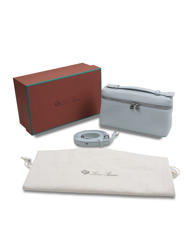 EXTRA POCKET L19 HAMMERED CALFSKIN MINTY BREEZE