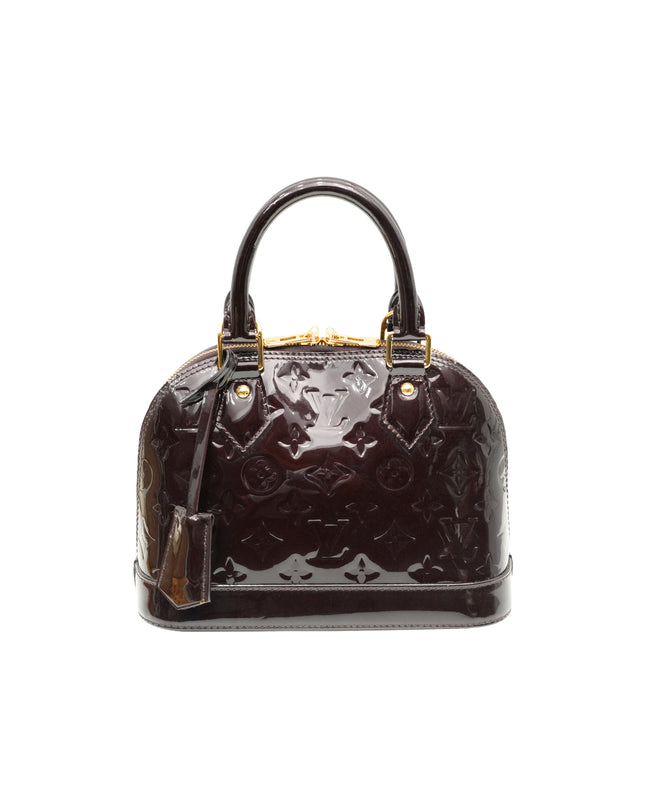 MONOGRAM VERNIS ALMA BB AMARANTE