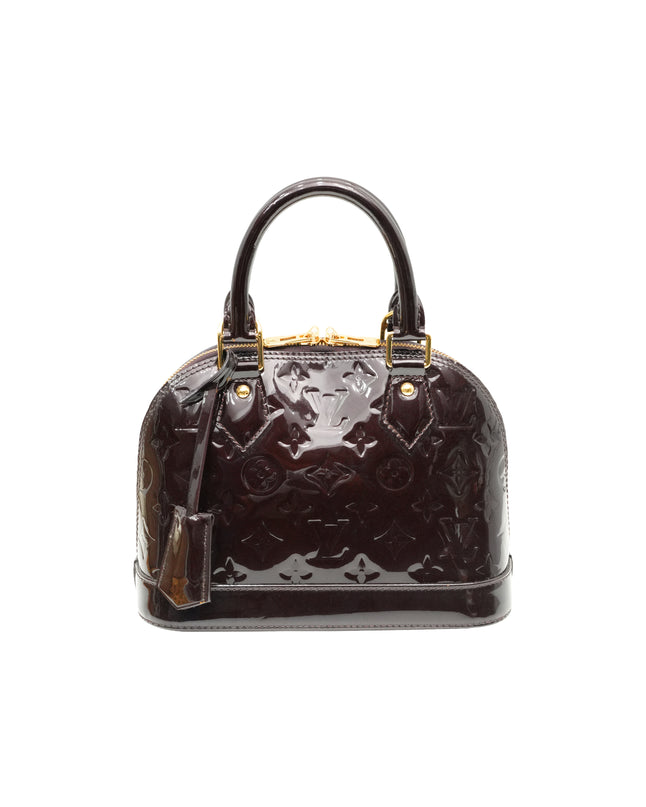 MONOGRAM VERNIS ALMA BB AMARANTE