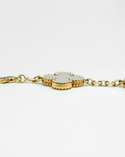 VINTAGE ALHAMBRA 5-MOTIFS MOTHER OF PEARL BRACELET (2024)