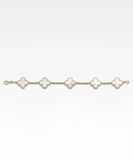 VINTAGE ALHAMBRA 5-MOTIFS MOTHER OF PEARL BRACELET (2024)