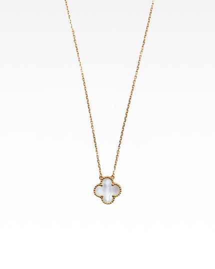 VINTAGE ALHAMBRA MOTHER OF PEARL NECKLACE (2019)