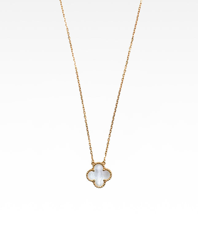 VINTAGE ALHAMBRA MOTHER OF PEARL NECKLACE (2019)
