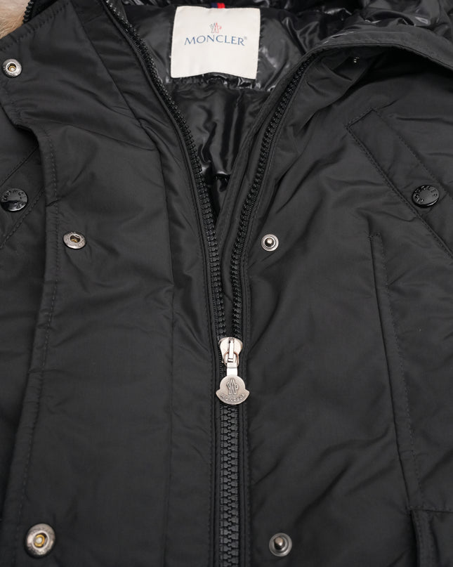POLYESTER DOWN COAT BLACK