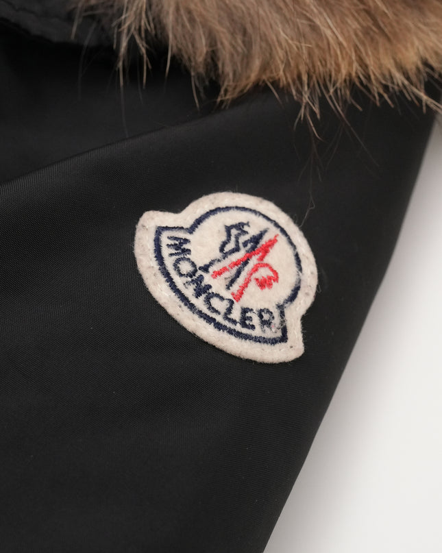 POLYESTER DOWN COAT BLACK