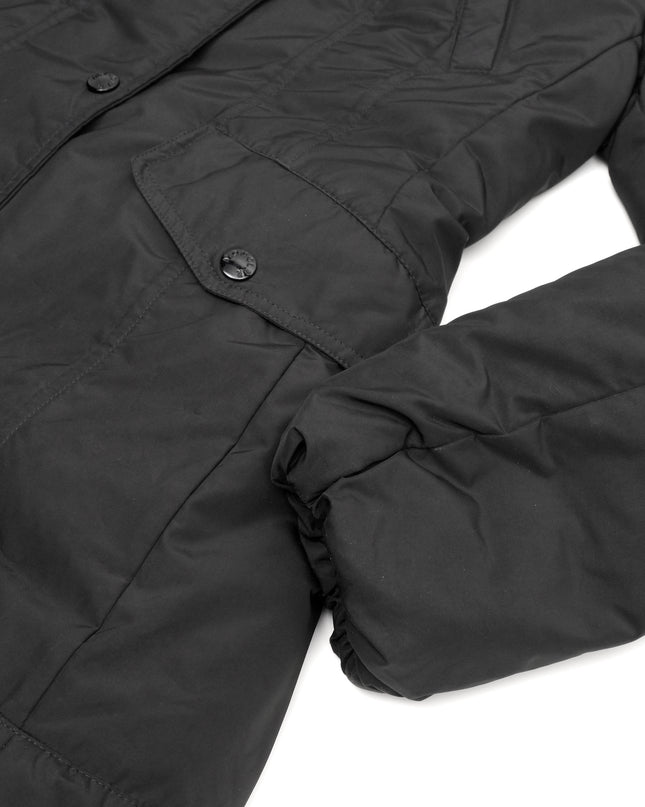 POLYESTER DOWN COAT BLACK