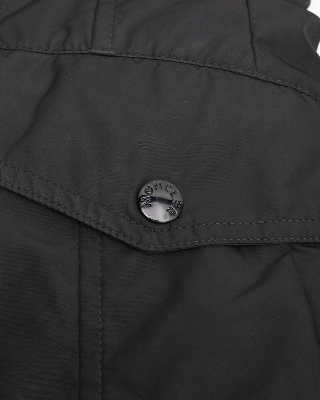 POLYESTER DOWN COAT BLACK