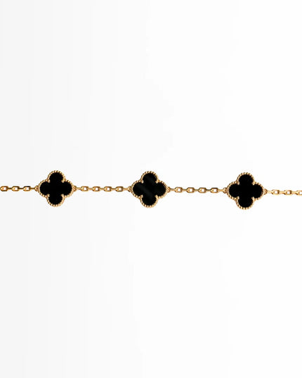 VINTAGE ALHAMBRA 5-MOTIFS ONYX BRACELET (2025)