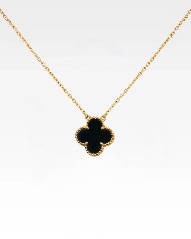 VINTAGE ALHAMBRA ONYX NECKLACE (2025)